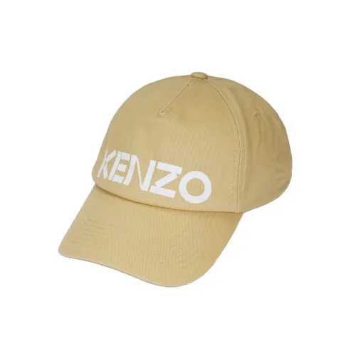 KENZO Cotton Baseball Caps Men's Beige