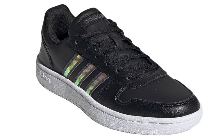 Женские кеды adidas neo Hoops 2.0 (черные) — фото 3