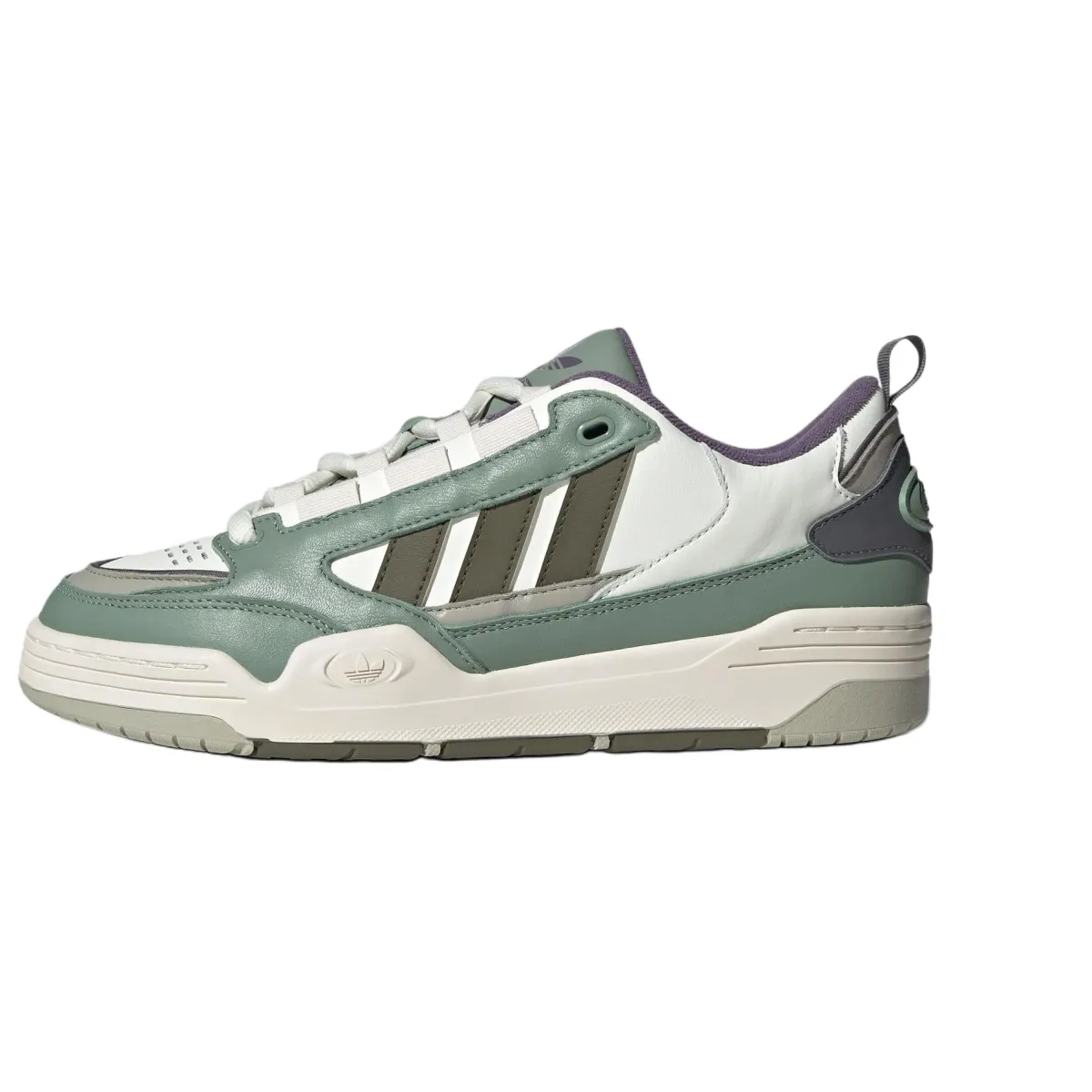 Adidas Originals Adi2000 Leather Low top Skateboard Shoes Unisex White Green