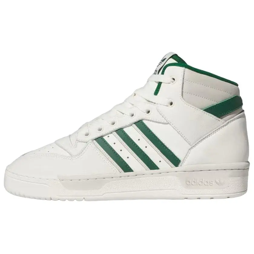 Adidas Originals Rivalry Leather High top Skateboard Shoes Unisex White