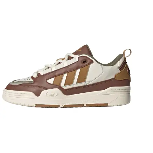 Adidas Originals Adi2000 Slip Resistant Abrasion Resistant Low top Skateboard Shoes Unisex White Brown