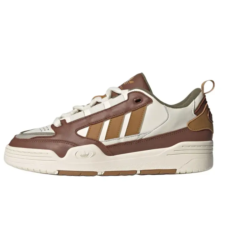 Adidas Originals Adi2000 Slip Resistant Abrasion Resistant Low top Skateboard Shoes Unisex White Brown