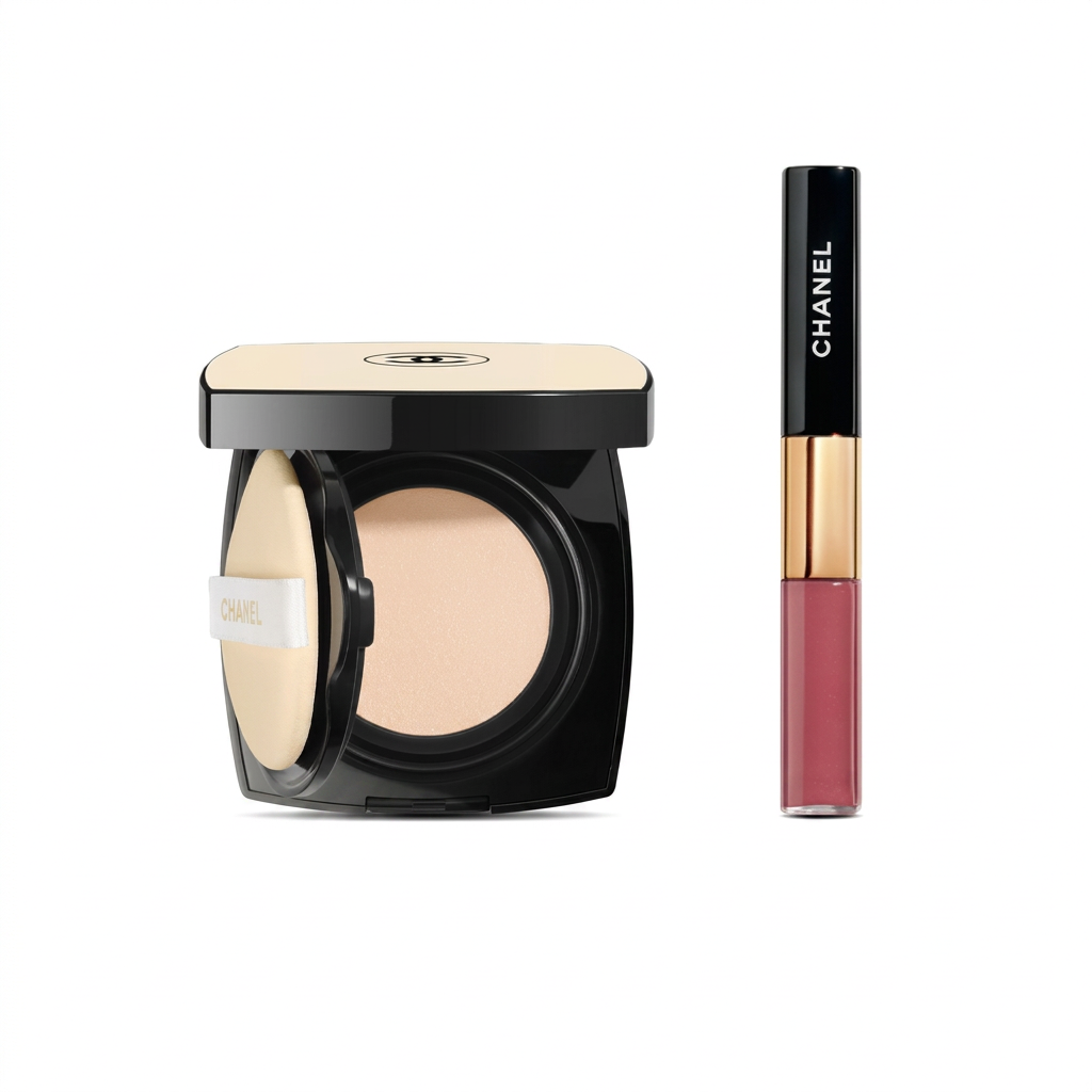 Косметический набор Chanel (бежевый)