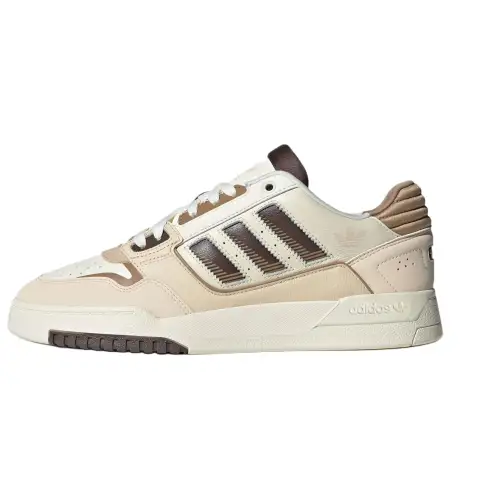 Adidas Originals Drop Step 2.0 Low top Skateboard Shoes Unisex White Brown