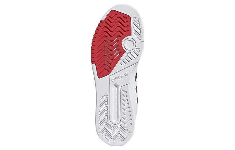 Кеды adidas originals Drop Step XL "cny" (бело-красный) — фото 6