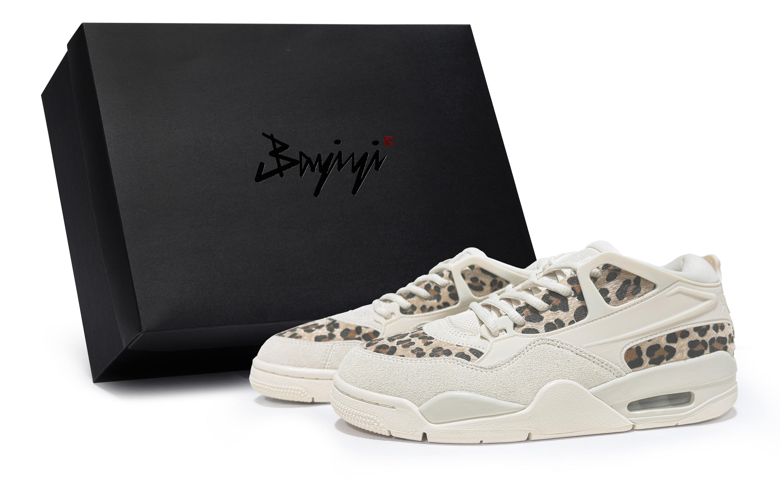 Jordan Air Jordan 4 811 Manufacturing, Hunter Chase, Special Shoe Box Slip Resistant Abrasion Resistant Low top