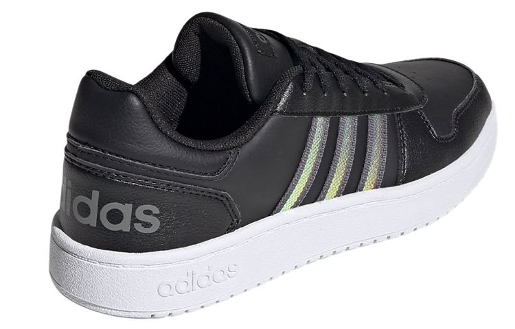 Женские кеды adidas neo Hoops 2.0 (черные) — фото 4