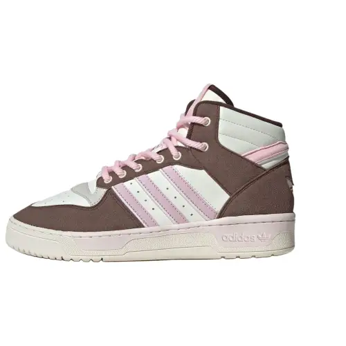 Adidas Originals Rivalry Slip Resistant Abrasion Resistant Mid top Skateboard Shoes Unisex Brown