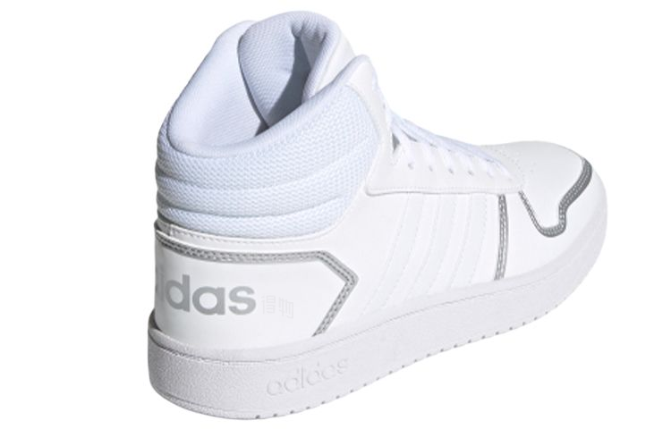 Женские кеды adidas neo Hoops 2.0 Mid (белый) — фото 4