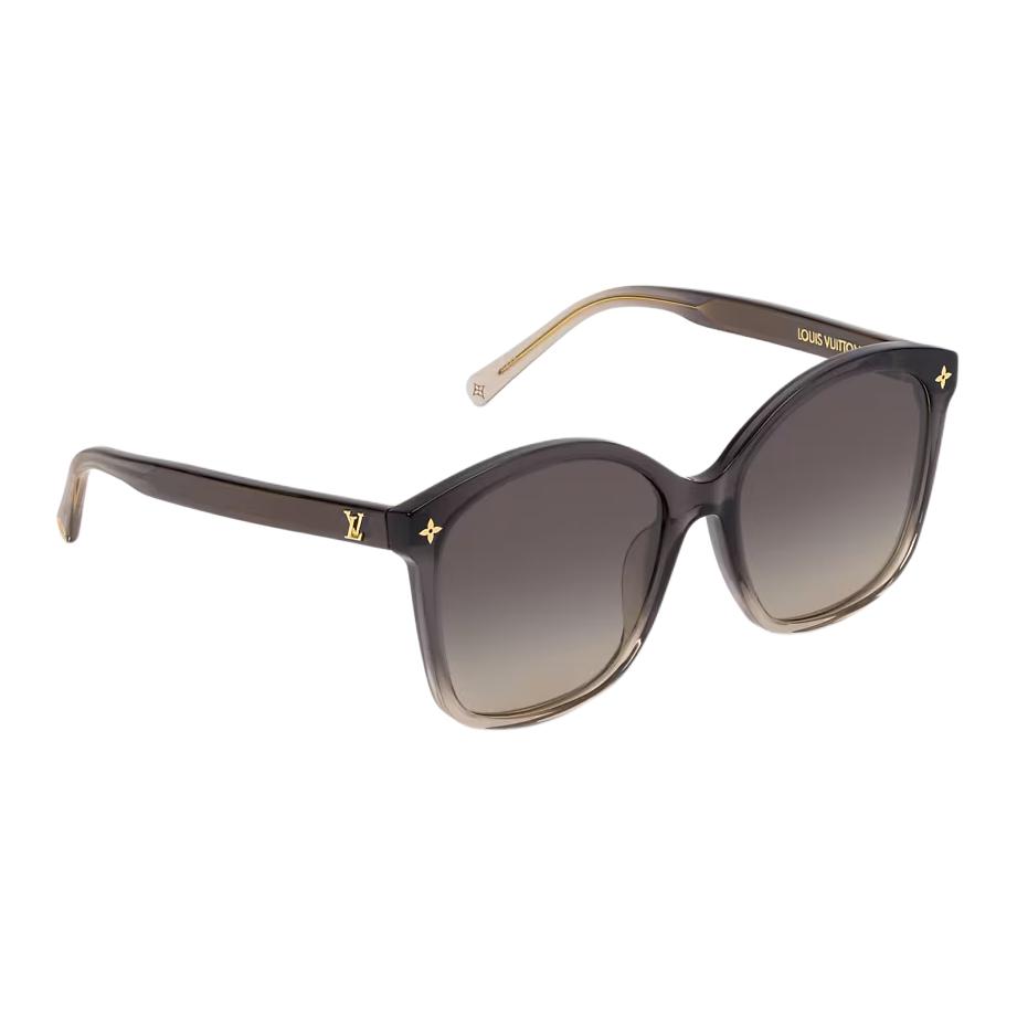 Женские очки Louis Vuitton Cat Eye (серые)