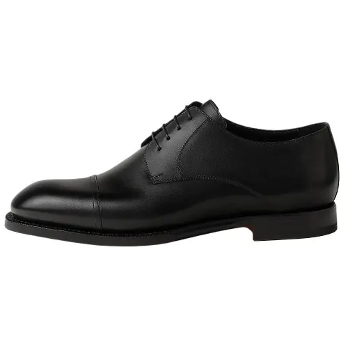 HERMES Lawrence Dress Shoes Men's Black