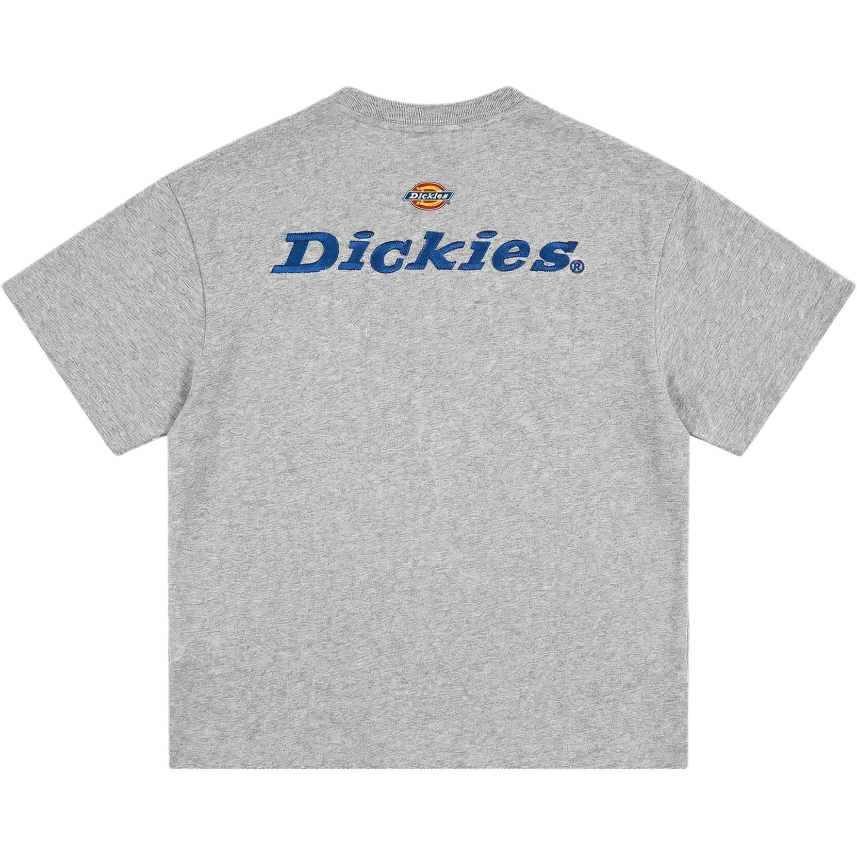 Женская футболка Dickies 320g Heavyweight Logo (зеленая) — фото 9