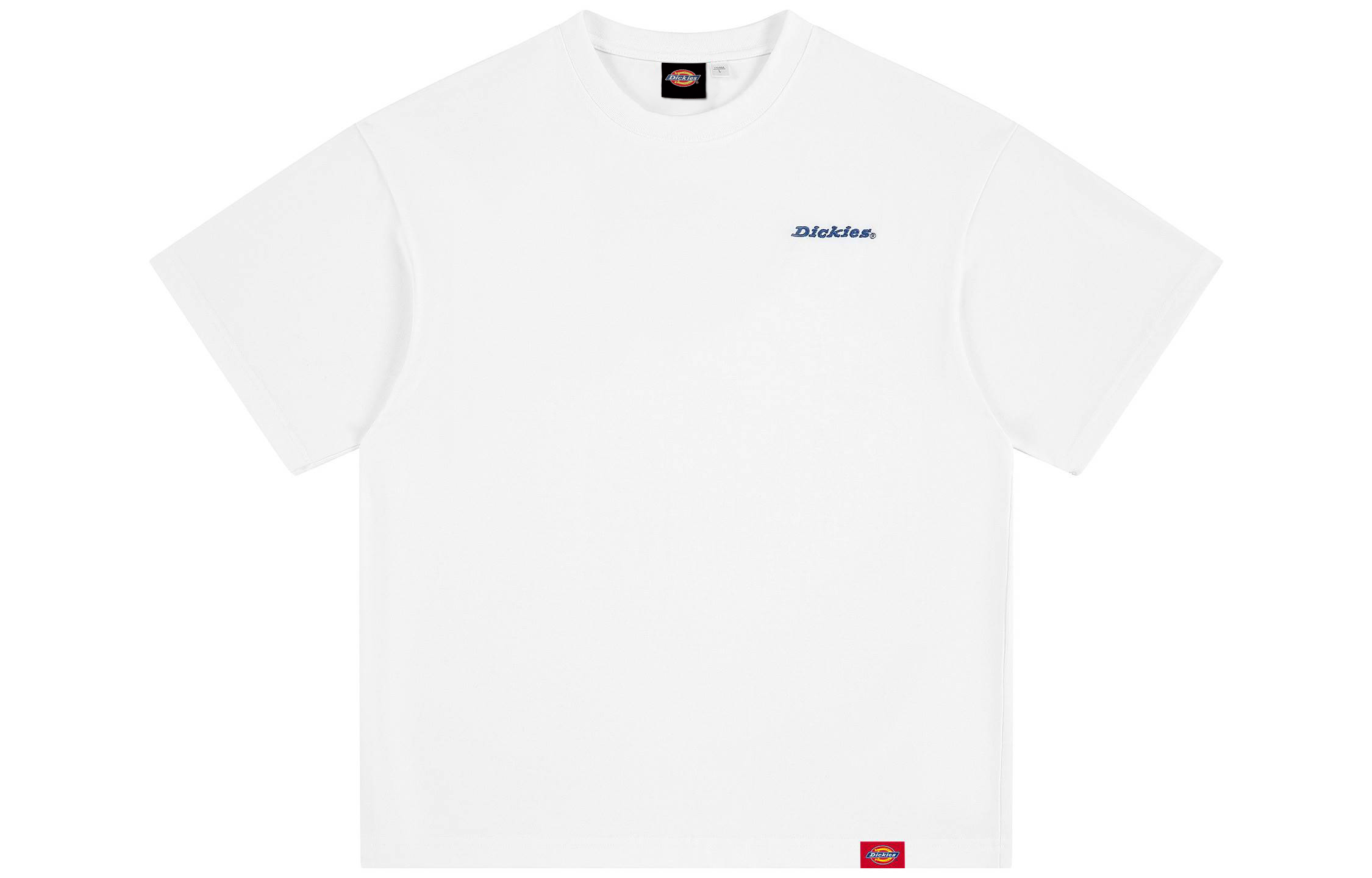 Женская футболка Dickies 320g Heavyweight Logo (зеленая) — фото 6