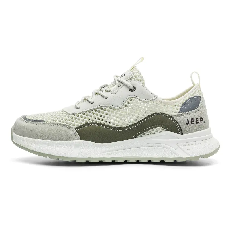 JEEP SPIRIT Outdoor Commute Low top Running Shoes Men's Dragon Well Green