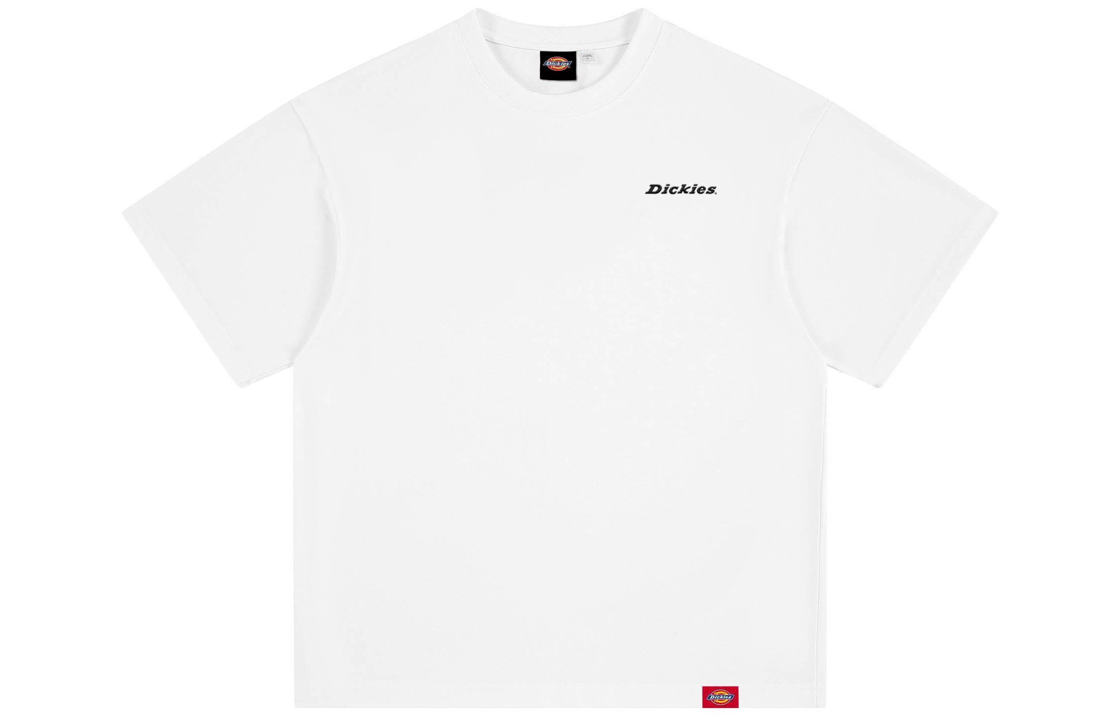 Женская футболка Dickies 320g Heavyweight Logo (зеленая) — фото 18