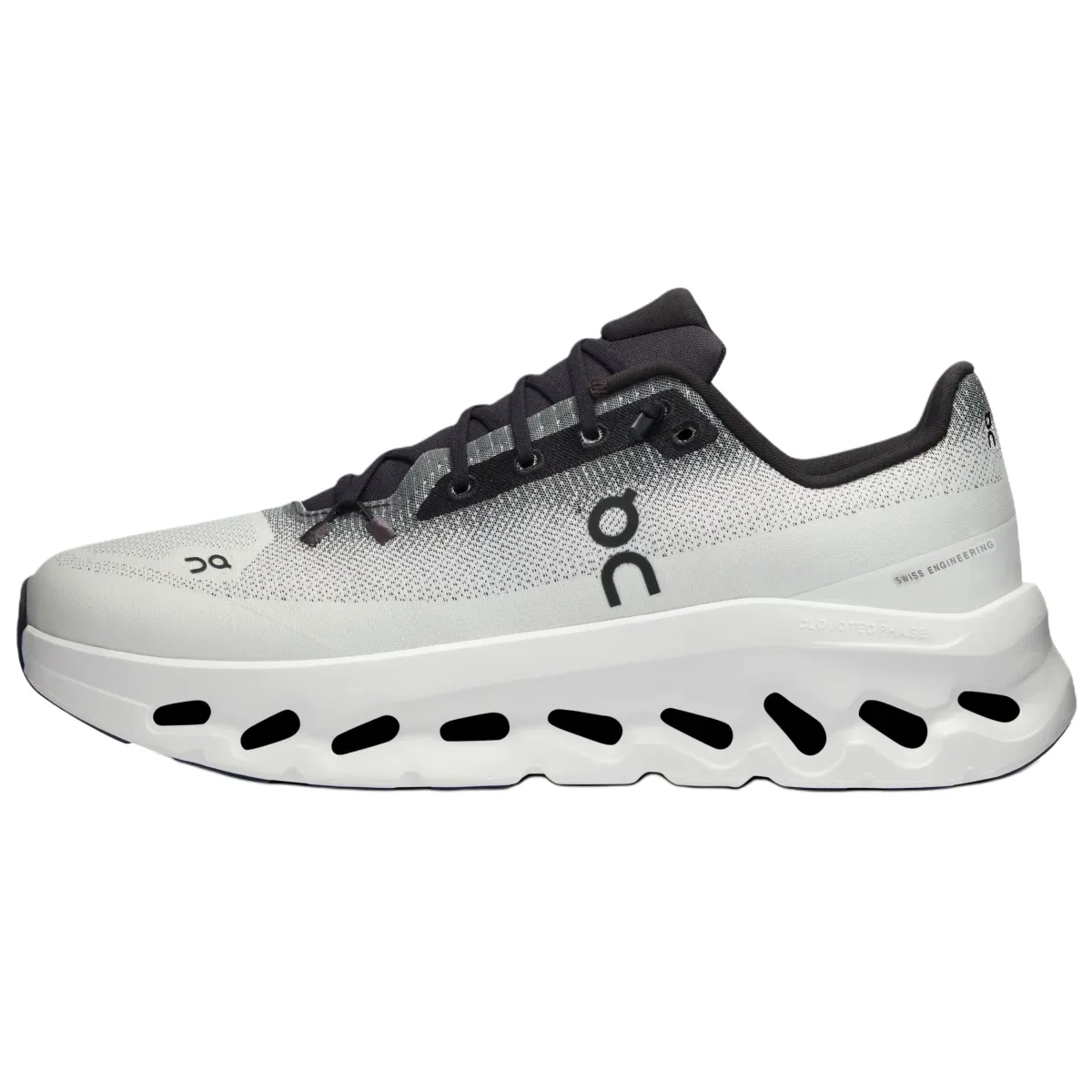 On Cloudtilt Comfortable Mesh Breathable Low top Casual City Commuting Running Shoes Men's White Black