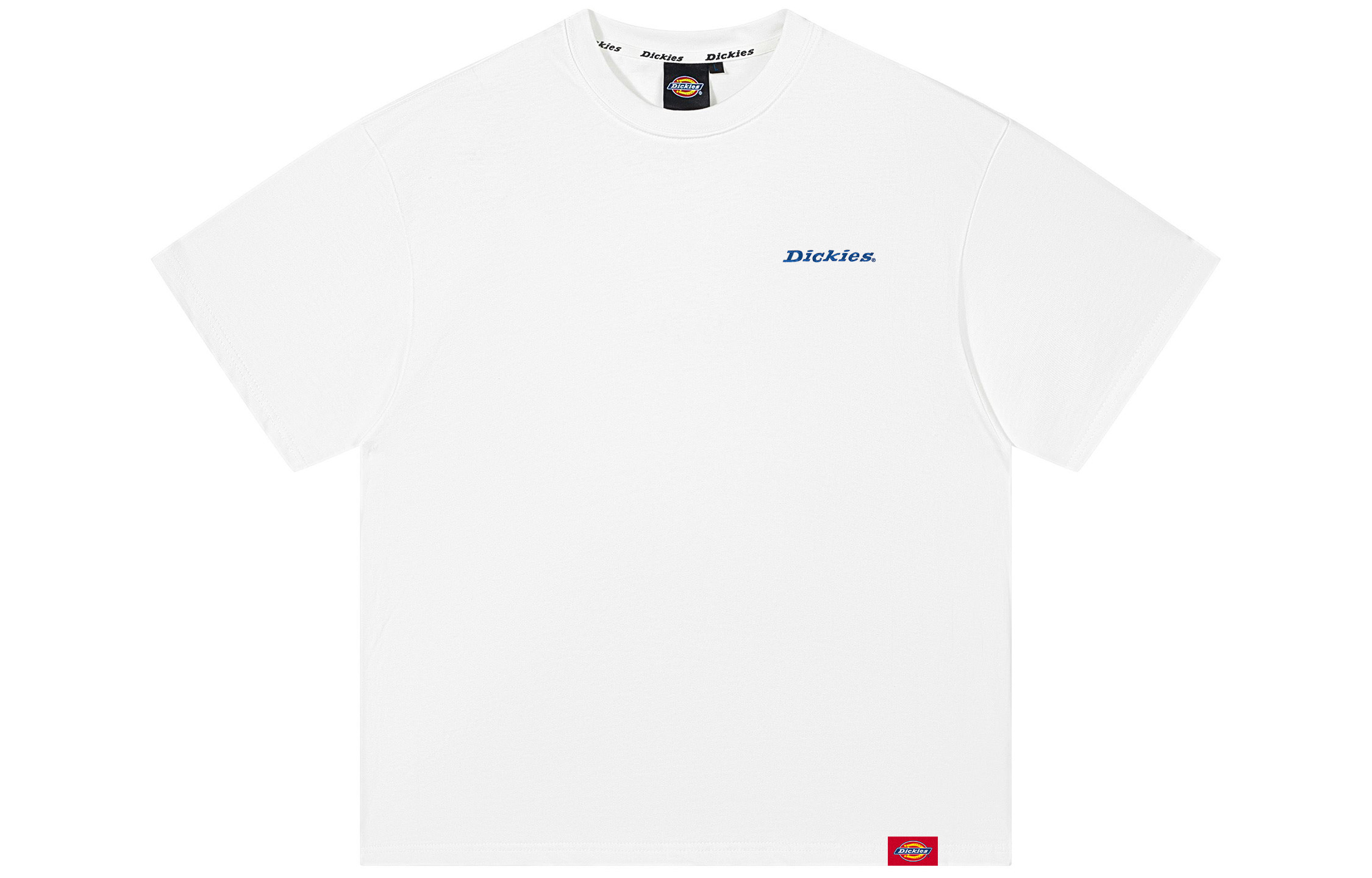 Женская футболка Dickies 320g Heavyweight Logo (зеленая) — фото 28
