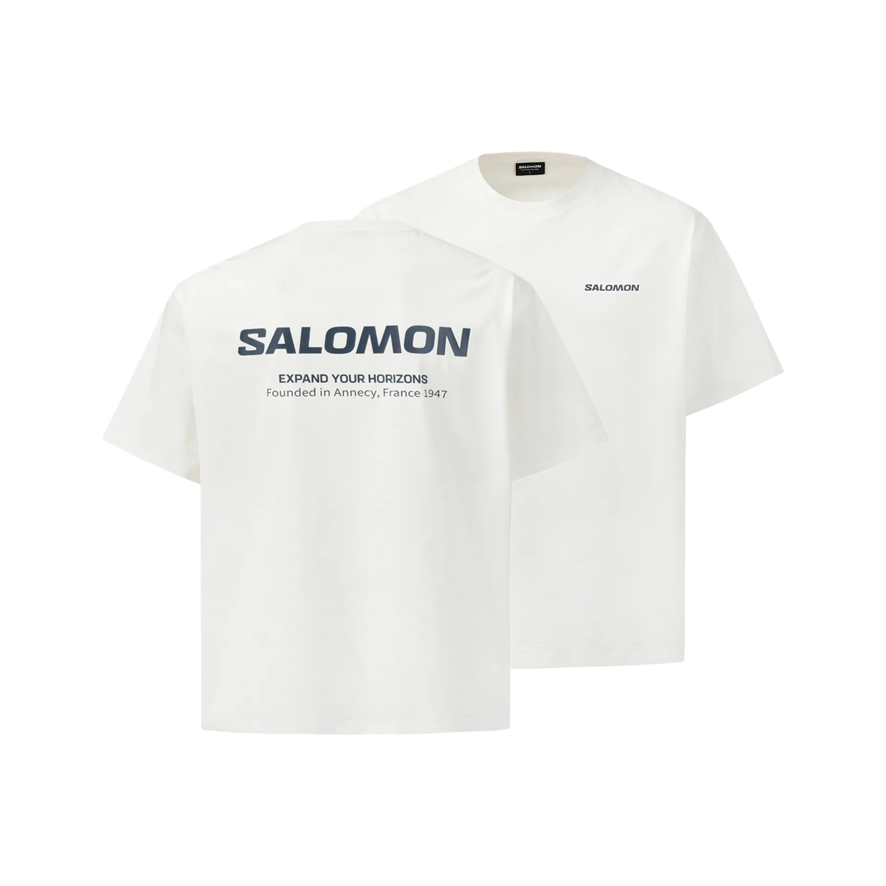 Мужская футболка Salomon Primary Logo Print (зеленая)