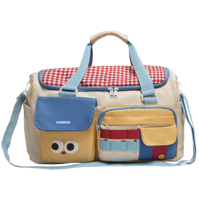 Warrior, high quality luggage sports storage bag for gym, nylon suitcase, travel bag for men and women, for beloved