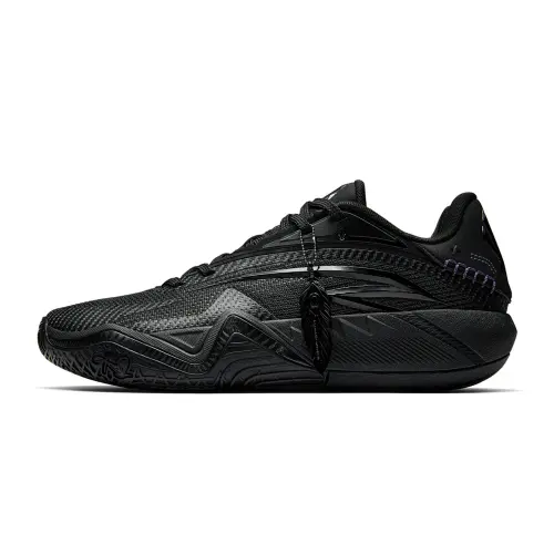 Anta KAI 3 Irving 3rd Generation Black Warrior Professional Practical Shock Absorption Wear-Resistant Low-top Nitrogen Technology Nitrogen-Carbon Integrated Basketball Shoes Men's Basic Black