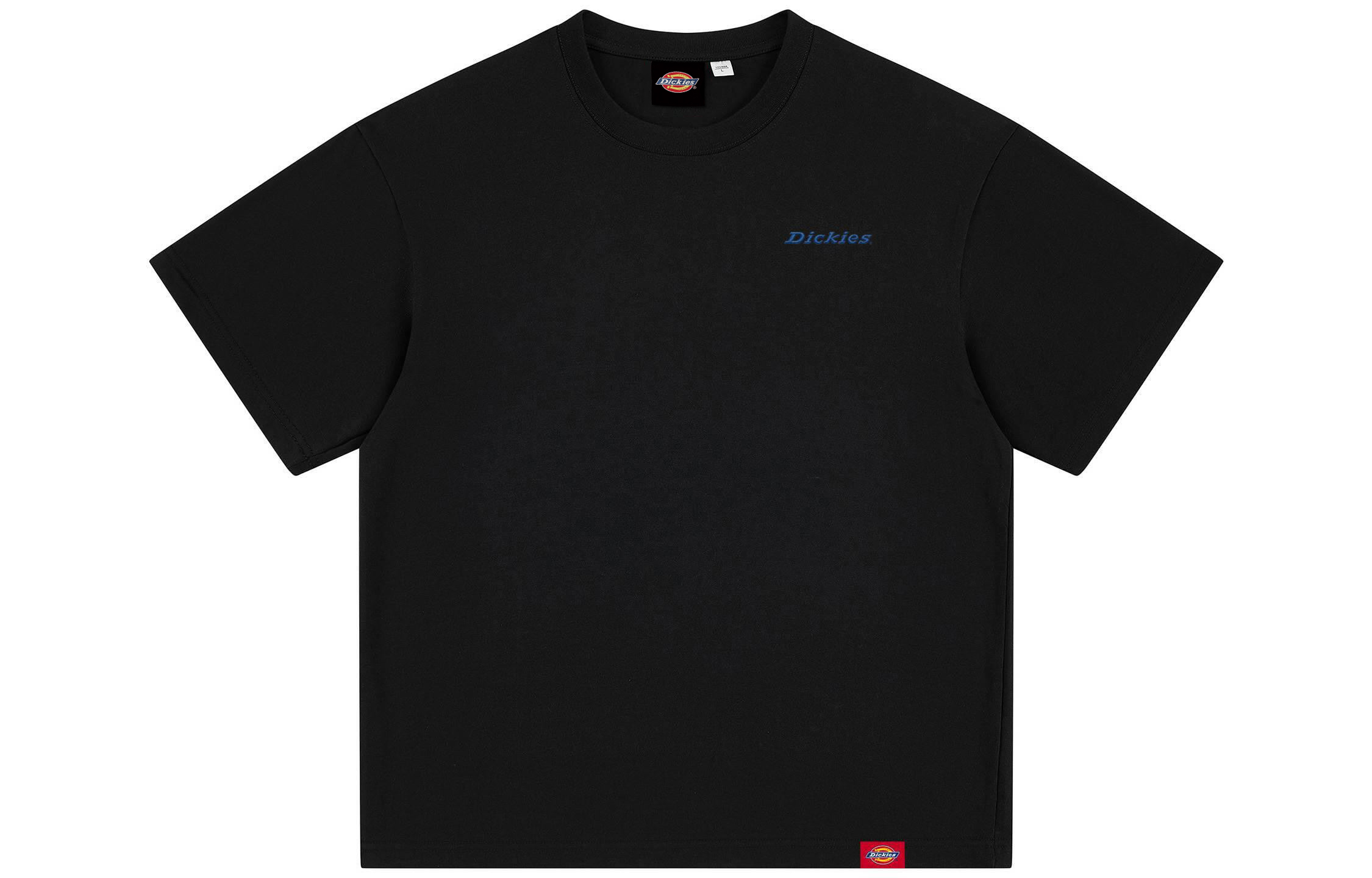Женская футболка Dickies 320g Heavyweight Logo (зеленая) — фото 22
