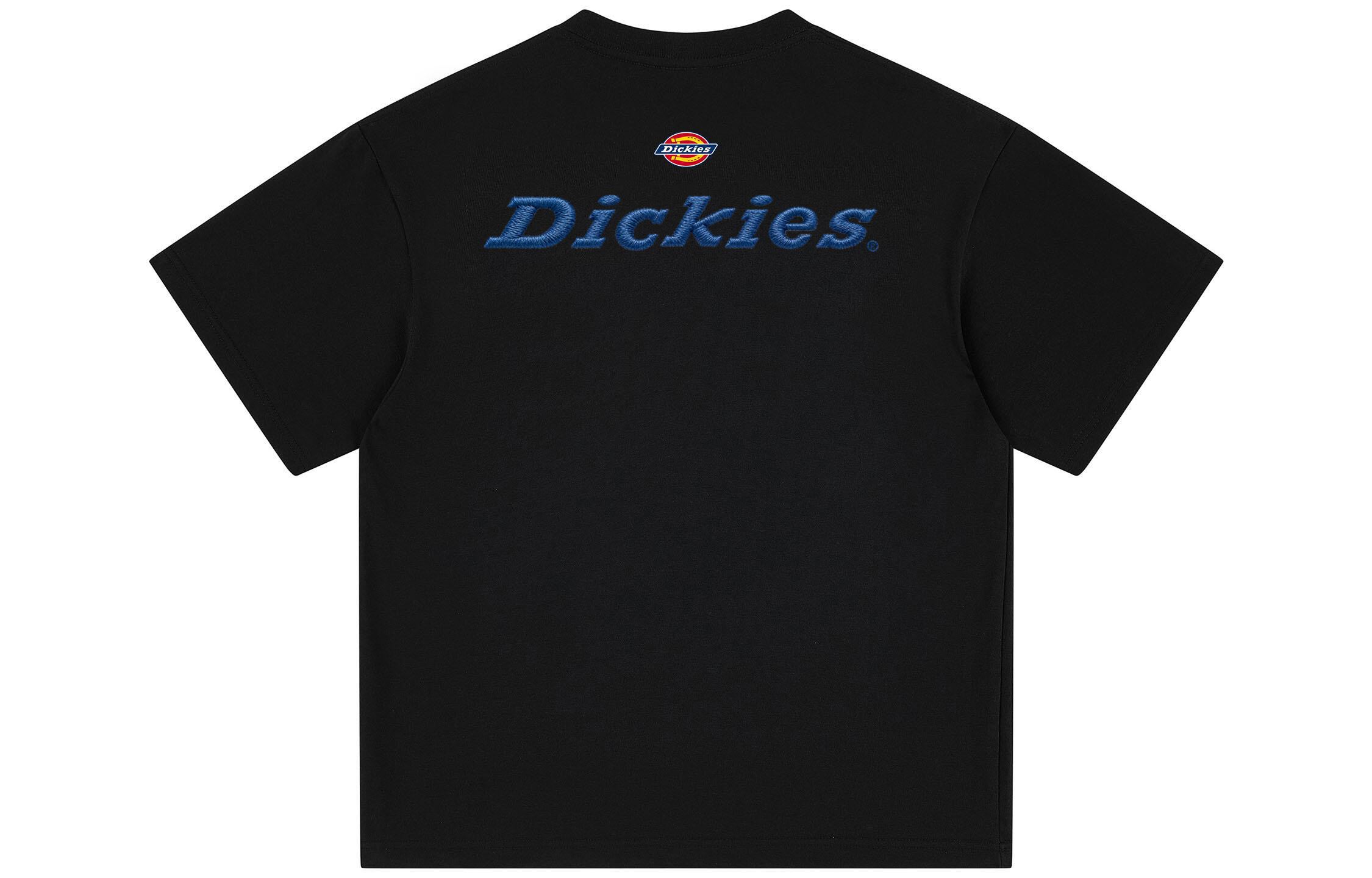 Женская футболка Dickies 320g Heavyweight Logo (зеленая) — фото 21