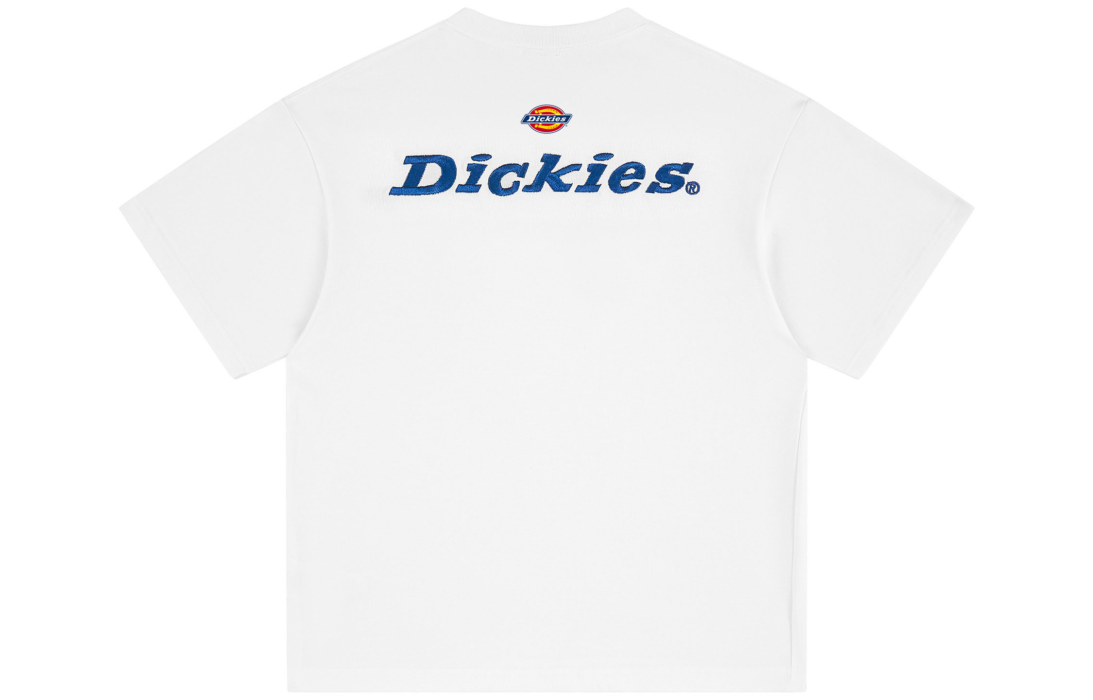 Женская футболка Dickies 320g Heavyweight Logo (зеленая) — фото 5