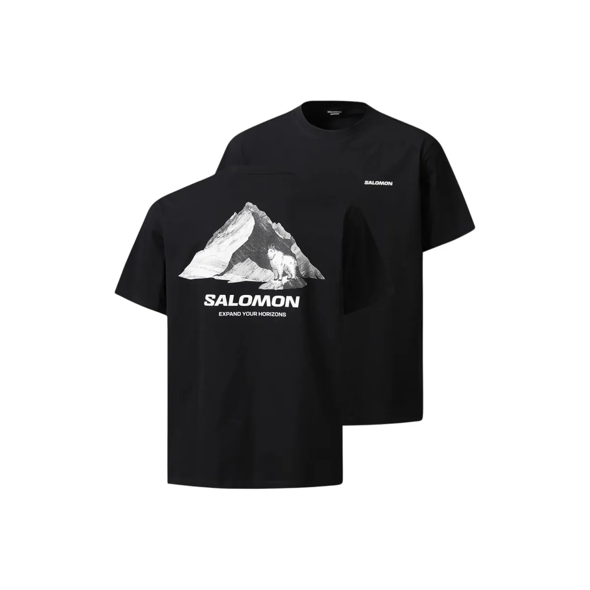 SALOMON UNIMountain T Shirt Unisex Black