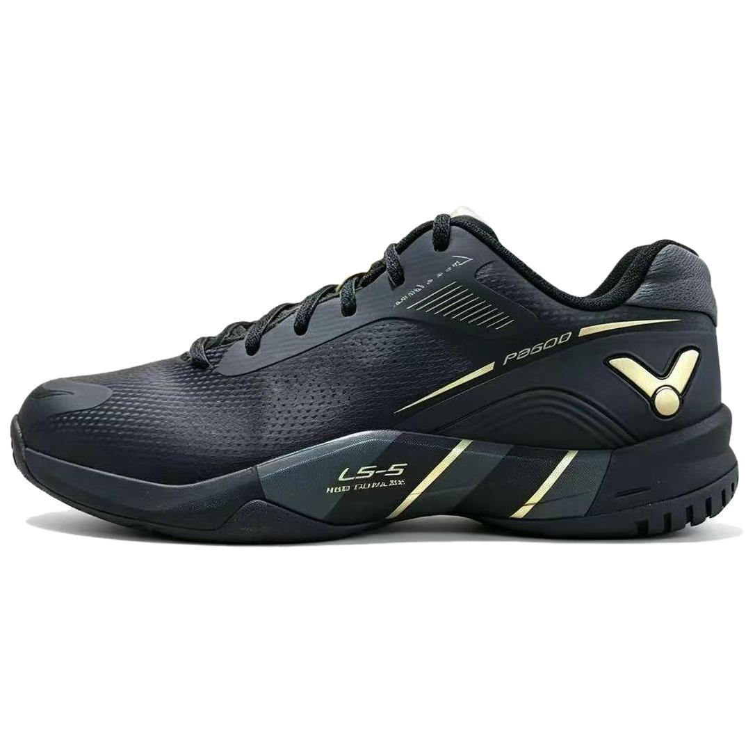 VICTOR Cushioning Slip Resistant Abrasion Resistant Breathable Support Low top Badminton Shoes Unisex White Black