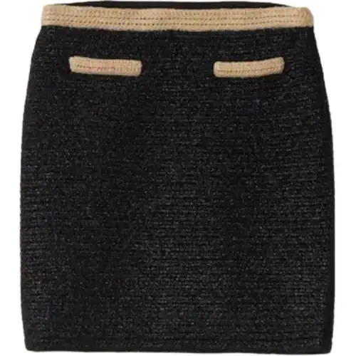 MIU MIU Casual Short Skirts Women's Black Moderate Other