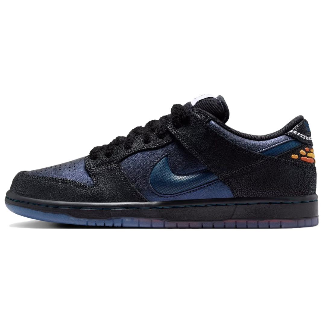 靴 NIKE SB DUNK LOW BLUETILE SKATEBOARDS Nike x Bluetile Dunk SB Low top Skateboard Shoes Men's Black Blue