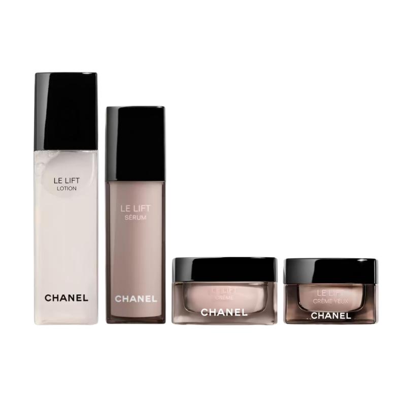 CHANEL Chanel, toner, essence, eye cream, moisturizing cosmetic set for skin care, 4 piece set