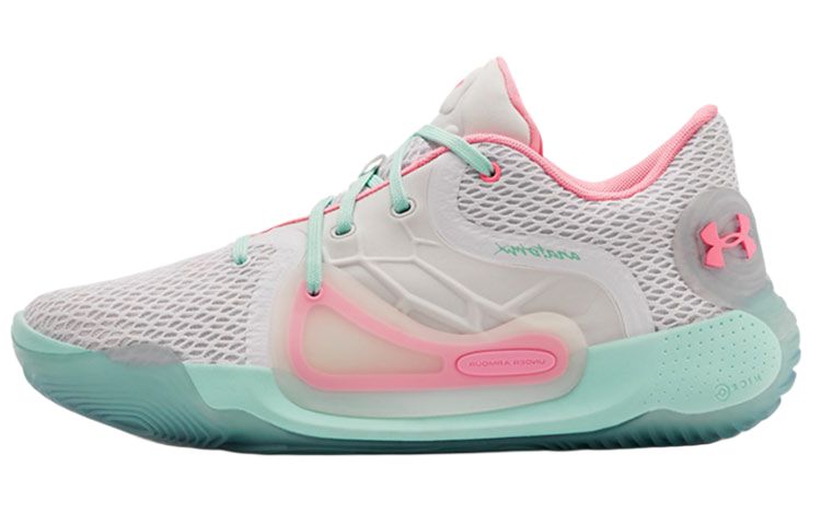 Кроссовки Under Armour Spawn 2 (бело-розовые)