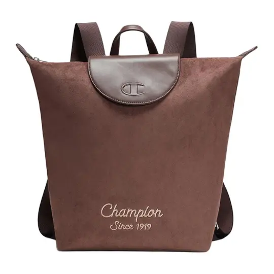 Рюкзак Champion Bangs EC SS26, универсальный, модный, модный и повседневный, ткань в сочетании с синтетической кожей, рюкзак, обычный, одинаковый стиль для мужчин и женщин, синий деним/песочный имбирь/рисовые клецки из сосновой шишки