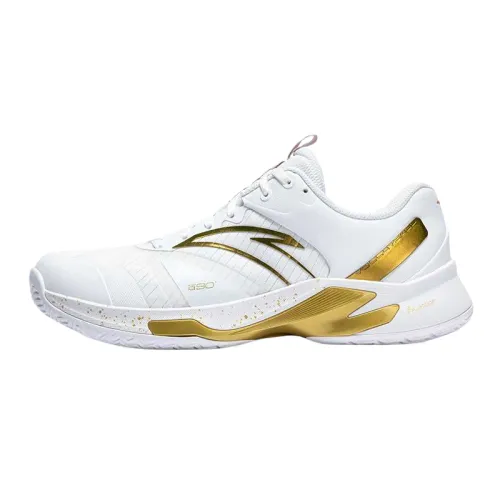 Anta fabric, synthetic leather, other fashionable, comfortable and sporty, shock-absorbing and wear-resistant, low-top volleyball shoes, men's style