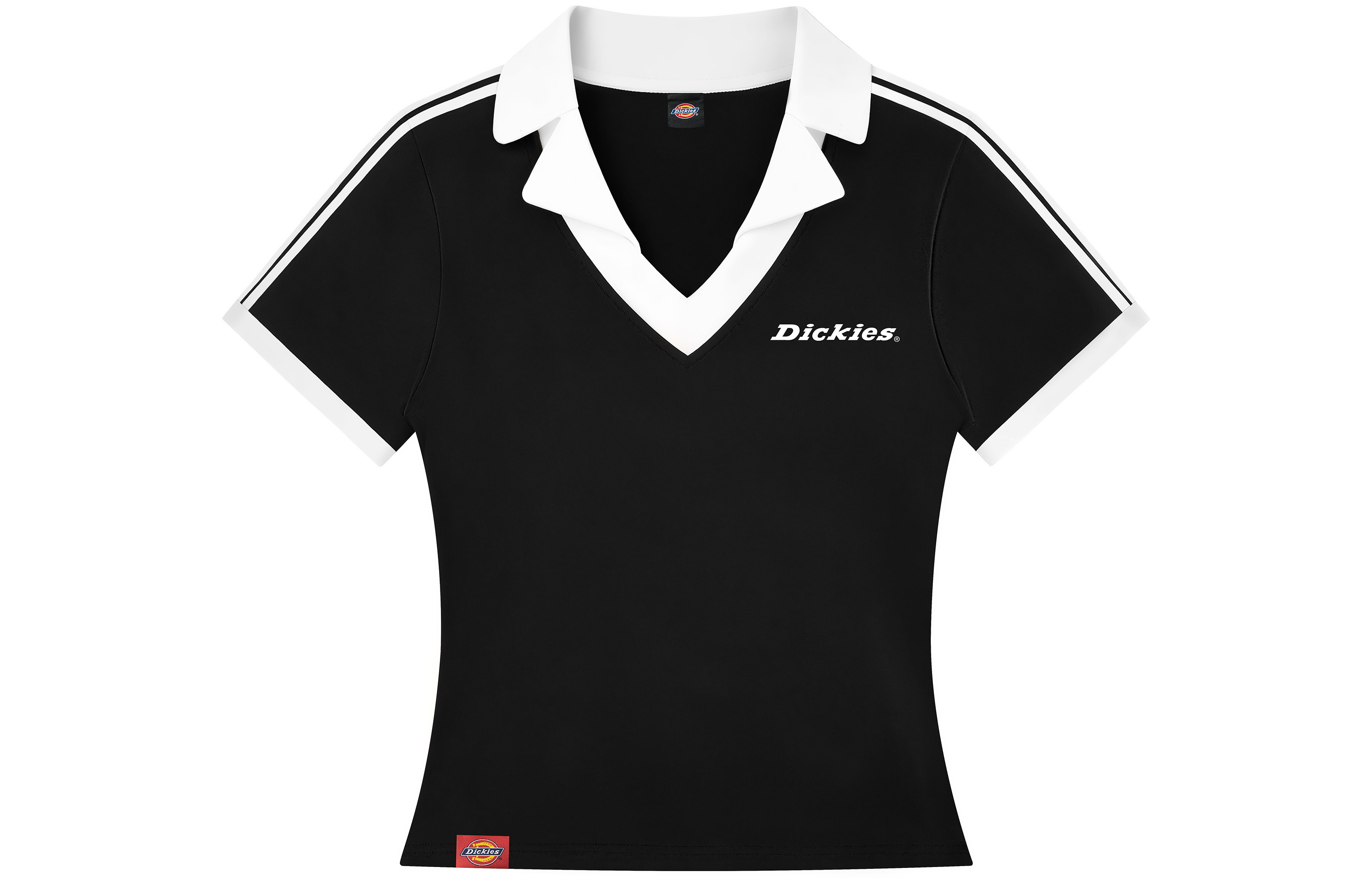 Женская футболка-поло Dickies DKU262WKT535-T63-DB03 (темно-синяя)