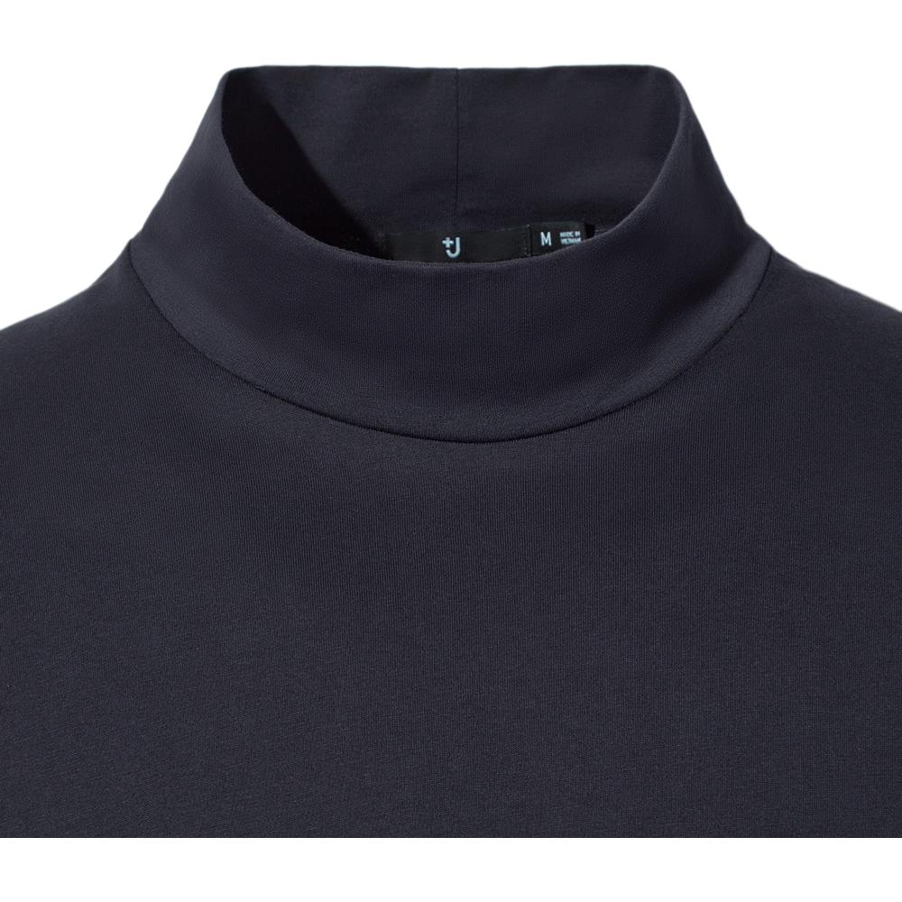 Мужская футболка UNIQLO Jil Sander (темно-синяя) — фото 3