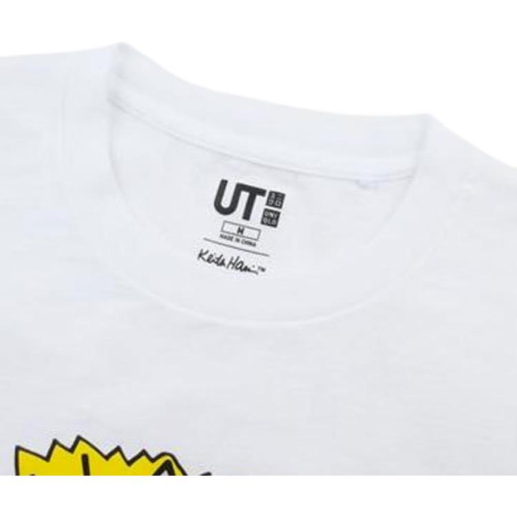 Футболка UNIQLO × keith haring x tokyo T (белая) — фото 4