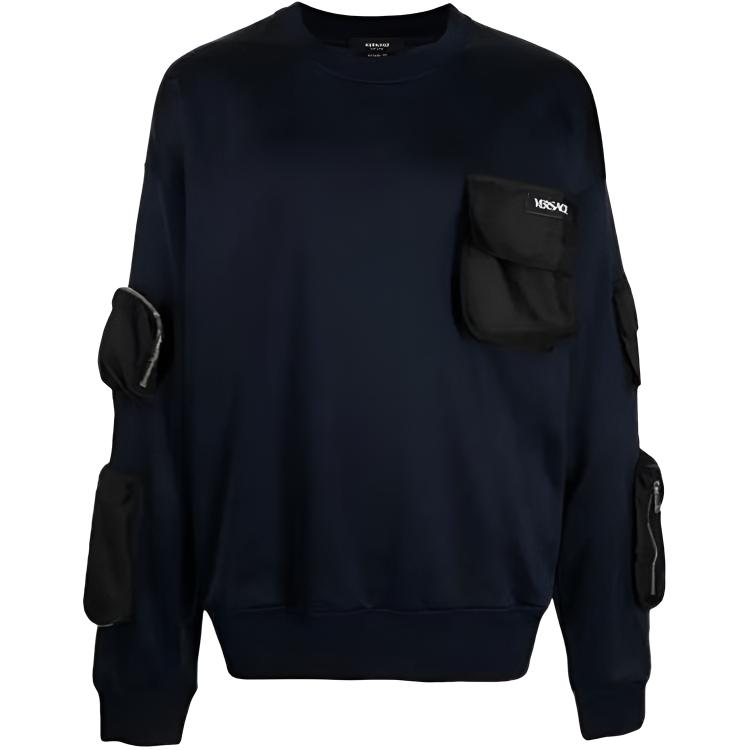 Мужское худи Versace (синее)