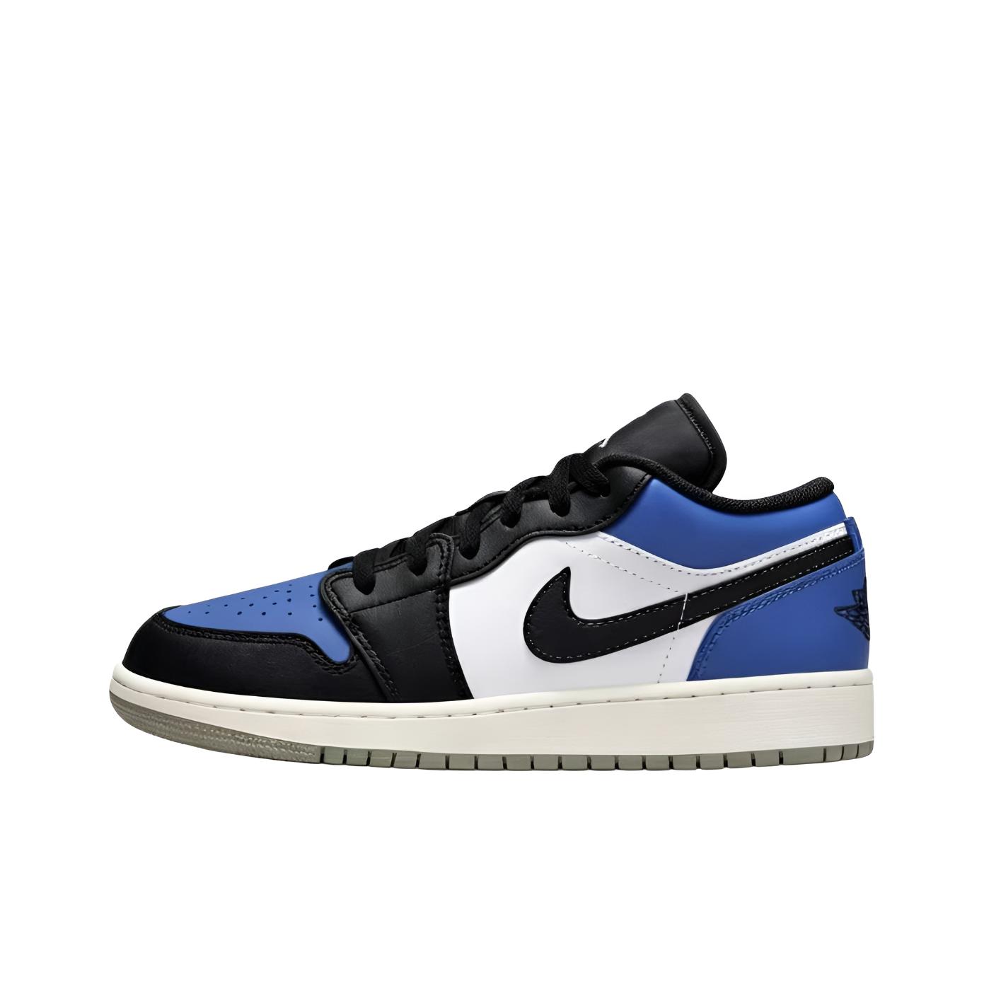 Jordan Air Jordan 1 Little Lightning Leather Abrasion Resistant Abrasion Resistant Low top Skateboard Shoes Unisex
