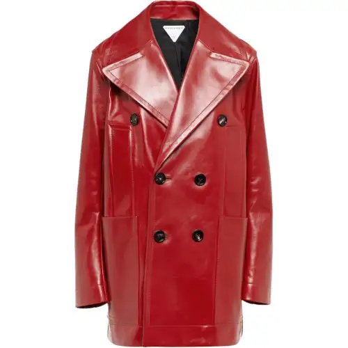 Bottega Veneta Coats Women's Red Lapel Moderate