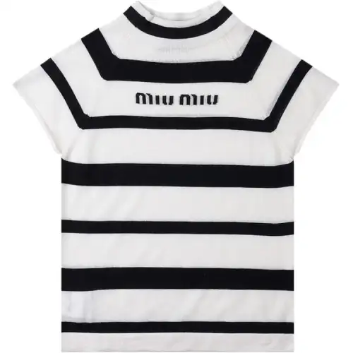 MIU MIU Cashmere And Silk Turtleneck Sweater Women's White