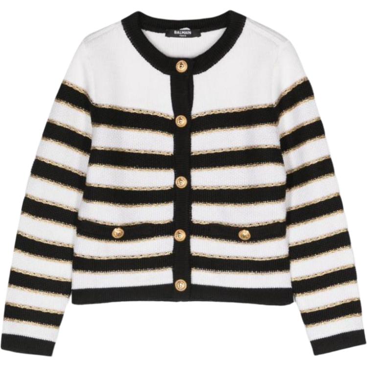 Детский кардиган BALMAIN (белая)