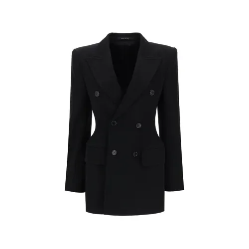 Balenciaga Hourglass Wool Blazer