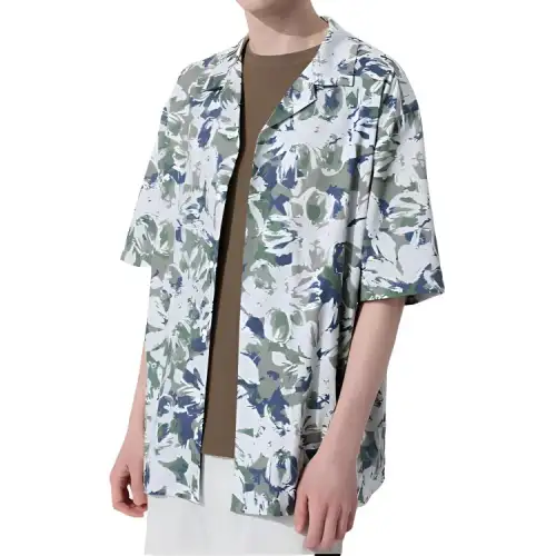 UNIQLO Shirts Unisex Cuban Collar Thin Other