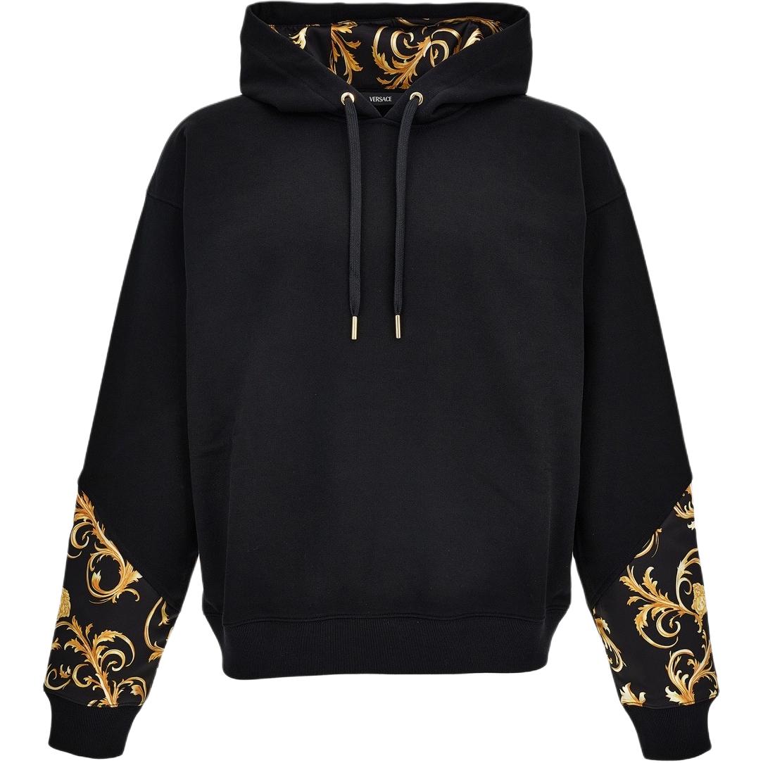 Мужское худи Versace SS26 (черное)