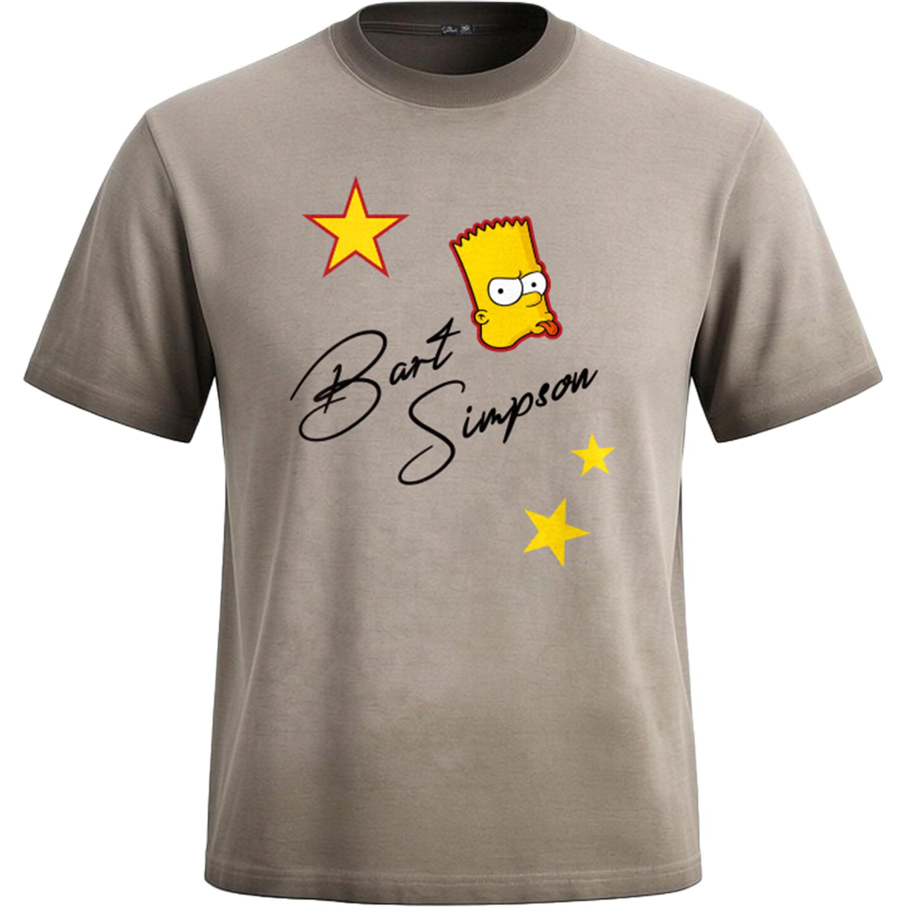 Унисекс футболка The SimpsonsTBart Simpson (разноцветный) — фото 17