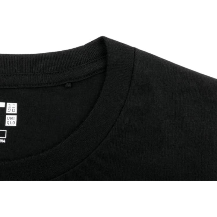 Футболка UNIQLO х Disney (черная) — фото 5