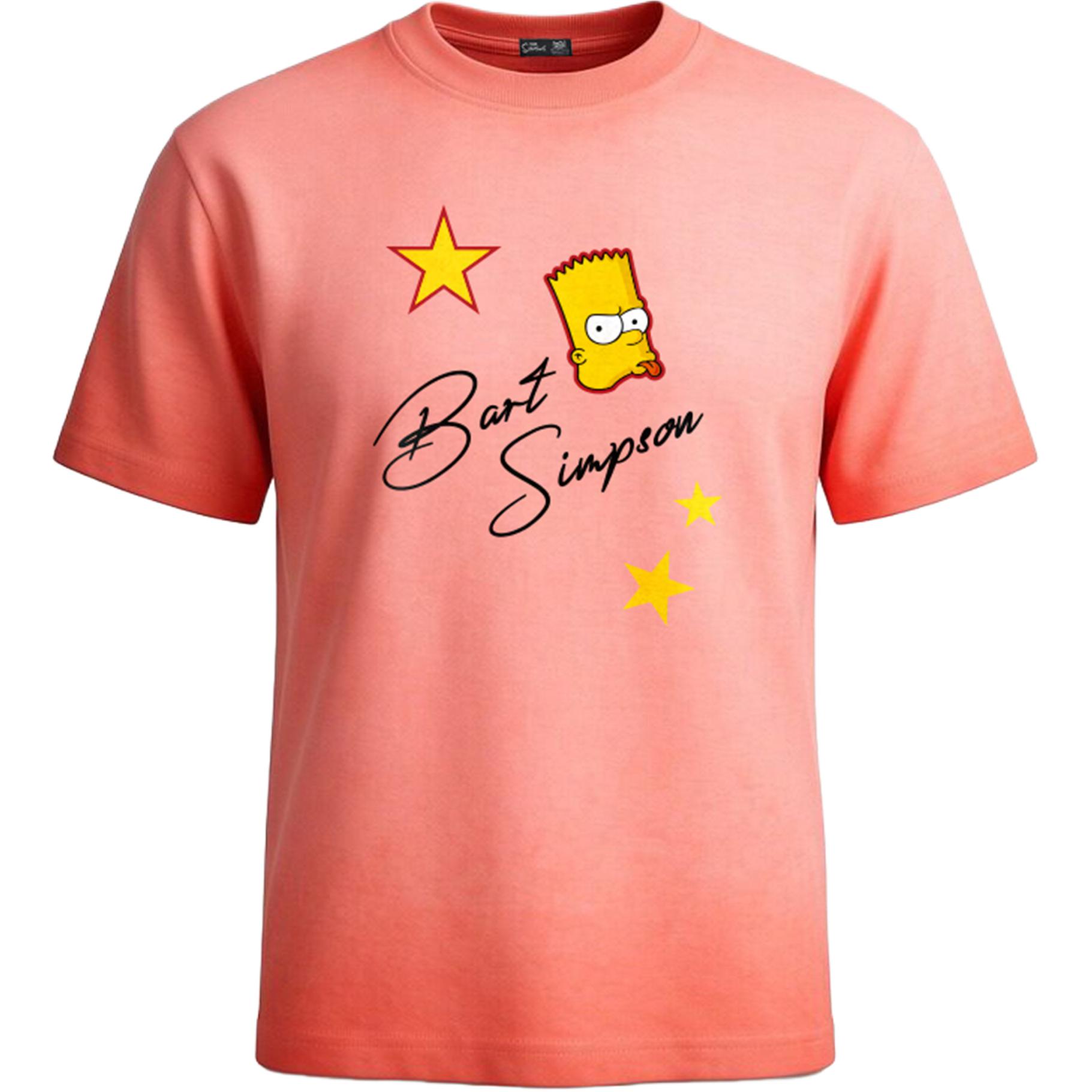 Унисекс футболка The SimpsonsTBart Simpson (разноцветный) — фото 13