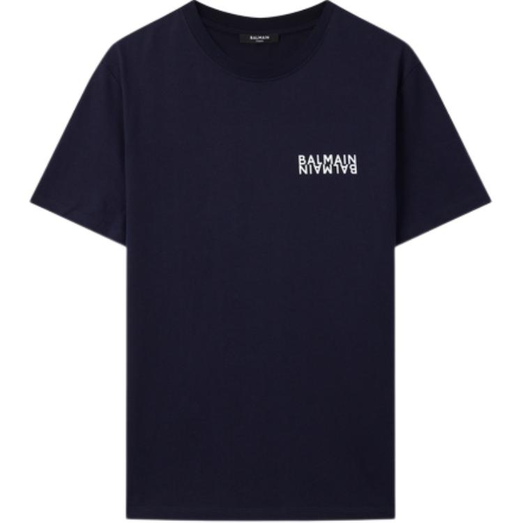 Футболка BALMAIN Cotton T-Shirt (черная)